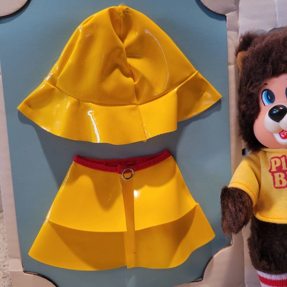 VTG Rare Playskool 1979 'Playful Bear' w/ Clothes Set Plush Plastic Face✨️NEW - Picture 5 of 16